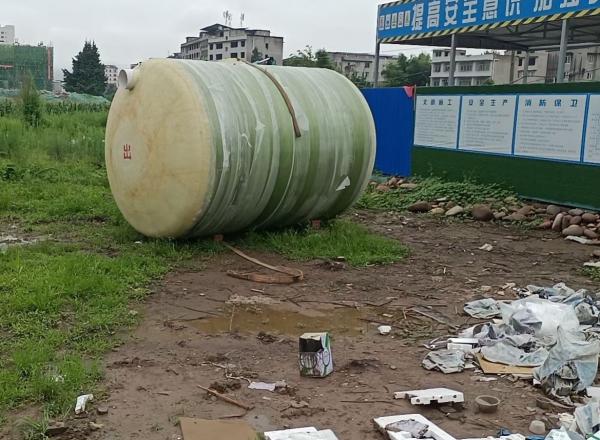 漳州遂宁船山区10立方玻璃钢化粪池项目